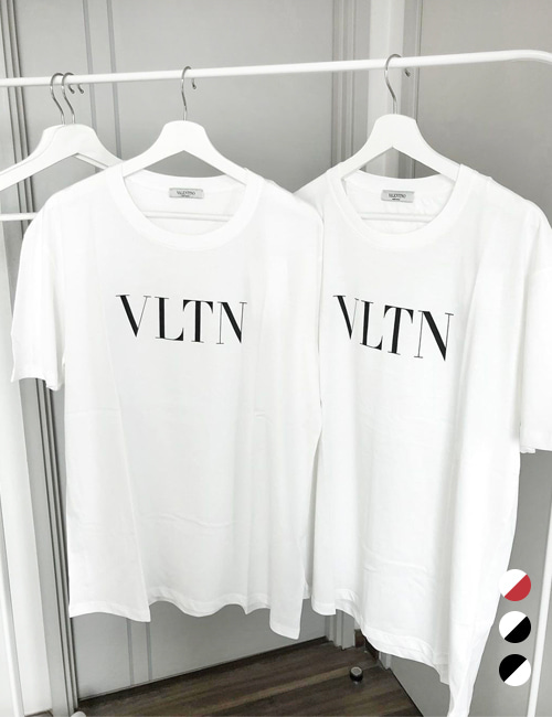 발렌티노 VLTN 로고 프린트 티셔츠(3colours/남성용)